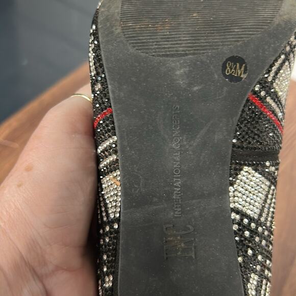 INC International Concepts Women's Zitah Embellished Pointed Toe Pumps Size 8.5 - Picture 7 of 9